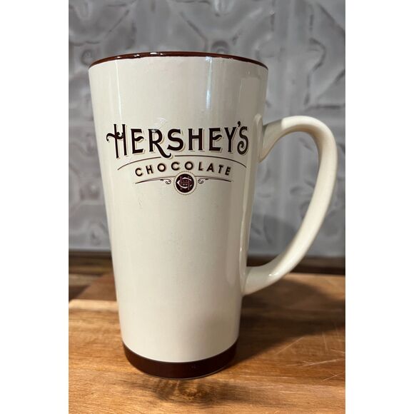 Hershey's Chocolate Galerie Tall Ceramic Mug- Lot of 2 - Picture 4 of 5